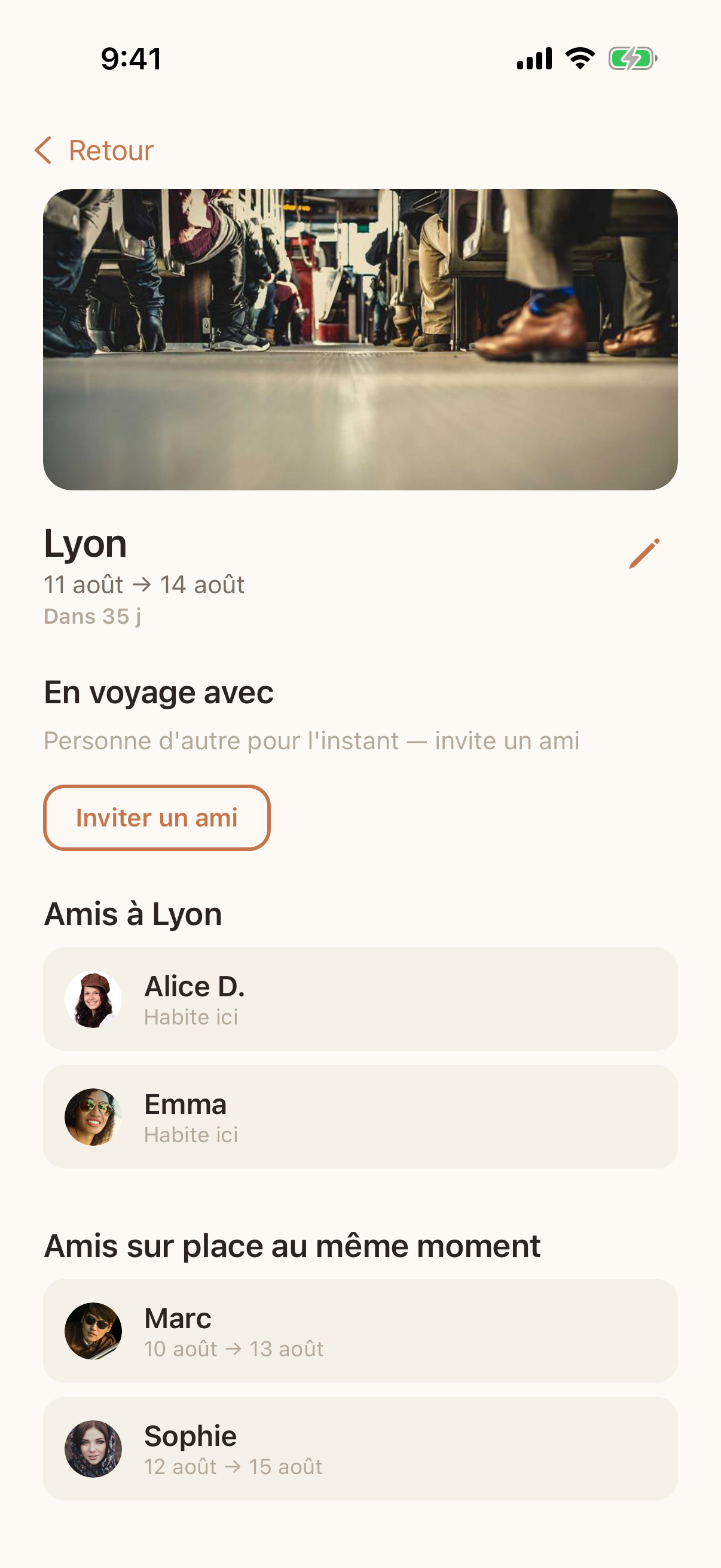 Un voyage à Lyon : qui y habite, et qui y sera en même temps que toi